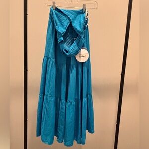 Princess Polly Blue Maxi Skirt Set